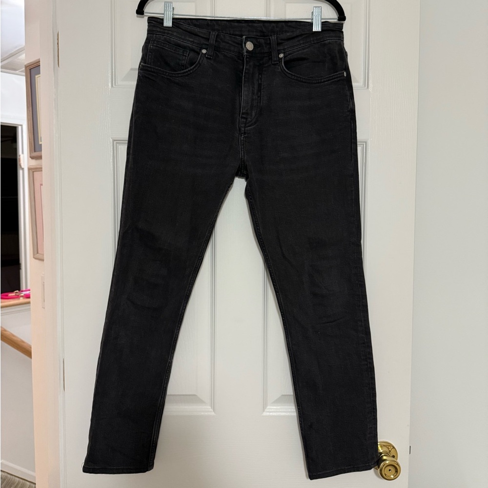 Zara Men's Straight Black Jeans